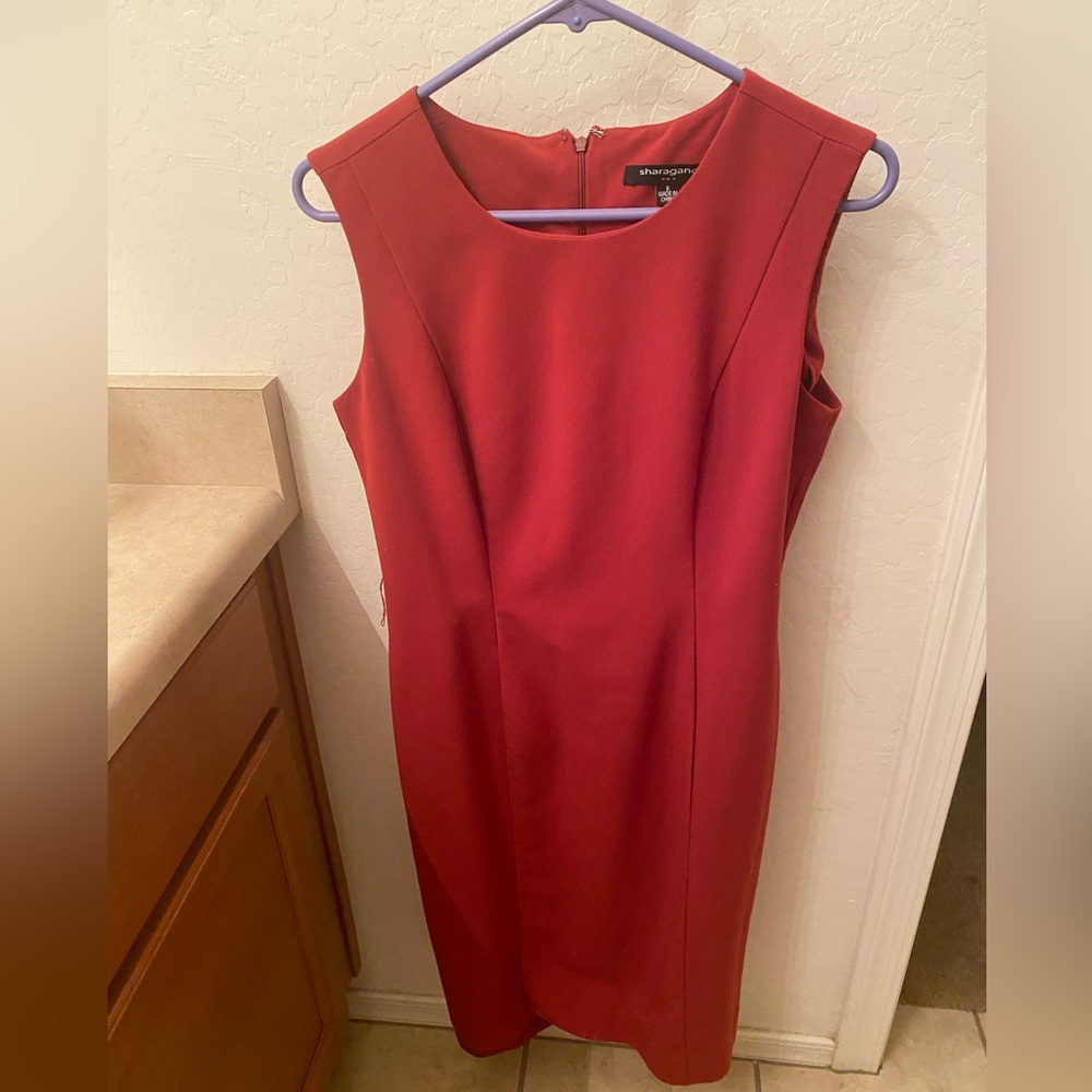 Orange dress